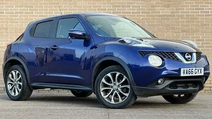 Blue Used 2016 Nissan Juke Tekna SUV | £5,995 (Fair price)