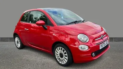 Used Fiat 500 Lounge 69 HP (50 kW) 2020 Red Hatchback