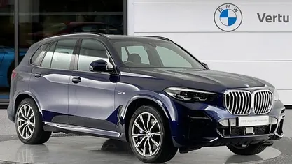 Blue Used 2022 BMW X5 M Sport SUV | £41,900 (Super price)