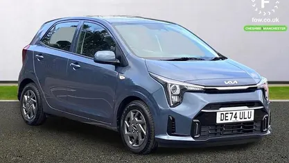 Used Kia Picanto 63 HP (46 kW) 2024 Blue Hatchback