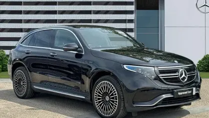 Used Mercedes EQC400 AMG Line Premium 300 kW (408 HP) 2023 Black SUV