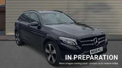 Black Used 2018 Mercedes GLC220 Urban SUV | £18,304 (Fair price)