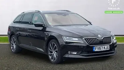 Used Skoda Superb 190 HP (139 kW) 2018 Brown Estate