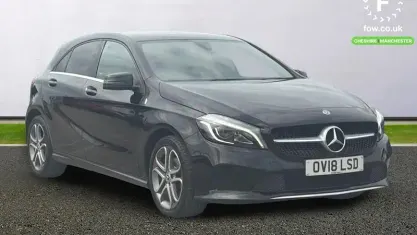 Used Mercedes A200 Sport Edition 156 HP (114 kW) 2018 Black Hatchback