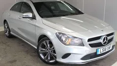 Silver Used 2018 Mercedes CLA180 Sedan | £12,695 (Fair price)