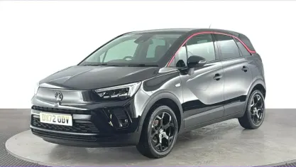 Begagnad Vauxhall Crossland GS Line 110 HK (80 kW) 2022 Svart SUV