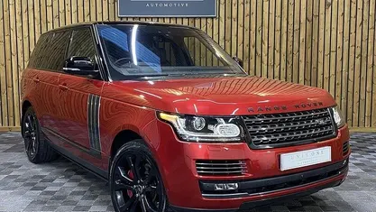 Used Land Rover Range Rover SVAutobiography Dynamic Black 551 HP (405 kW) 2017 Red SUV