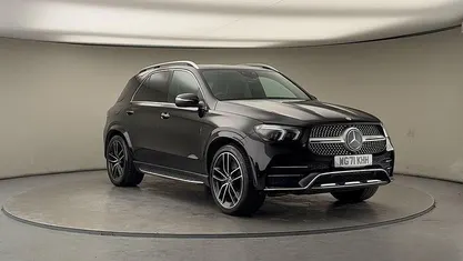 Obsidian black Used 2021 Mercedes GLE350 AMG line SUV | £41,650 (Fair price)
