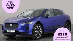 Blue Used 2021 Jaguar I-Pace SUV | £19,289 (Fair price)