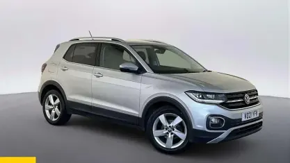 Used VW T-Cross SEL 110 HP (80 kW) 2021 Silver SUV