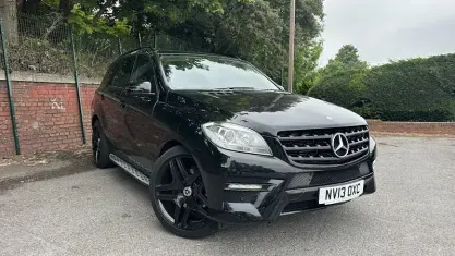 Used Mercedes ML250 AMG 204 HP (150 kW) 2013 Black SUV