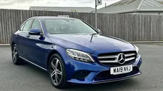 Blue Used 2019 Mercedes C200 Sedan | £17,500 (Fair price)