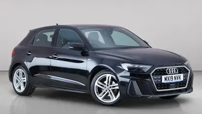Used Audi A1 Sportback S-Line 116 HP (85 kW) 2019 Black Hatchback