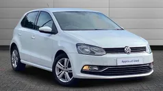 Pure white Used 2016 VW Polo Match Hatchback | £8,550 (Fair price)