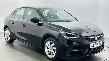 Used Vauxhall Corsa 75 HP (55 kW) 2021 Black Hatchback