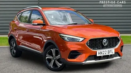 Used MG ZS Excite 106 HP (77 kW) 2022 Orange SUV