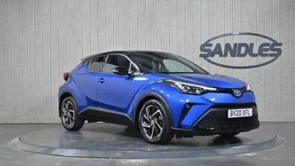 Used Toyota C-HR 122 HP (89 kW) 2020 Blue SUV