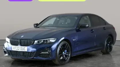 Used BMW 330e M Sport 292 HP (214 kW) 2022 Blue Sedan