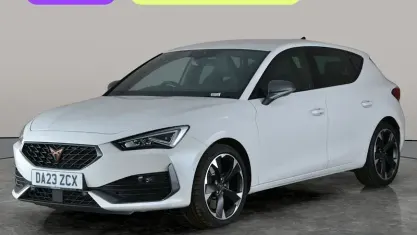 Used Cupra Leon VZ1 245 HP (180 kW) 2023 White Hatchback