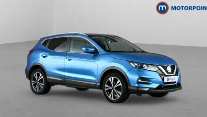 Used Nissan Qashqai N-Connecta 140 HP (102 kW) 2020 Blue SUV