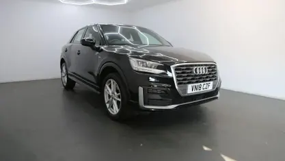 Used Audi Q2 S-Line 150 HP (110 kW) 2018 Black SUV