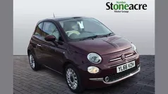 Red Used 2017 Fiat 500 Lounge Hatchback | £4,995 (Fair price)