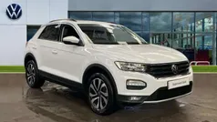 White Used 2021 VW T-Roc Active SUV | £16,687 (Fair price)