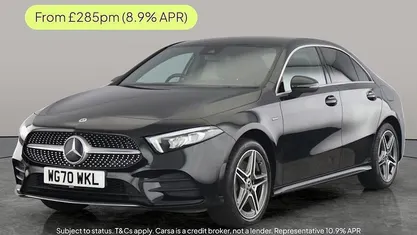 Black Used 2020 Mercedes A250 AMG line Sedan | £18,384 (Fair price)