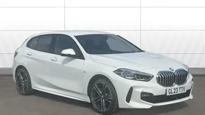 Used BMW 118 M Sport 136 HP (100 kW) 2023 White Hatchback