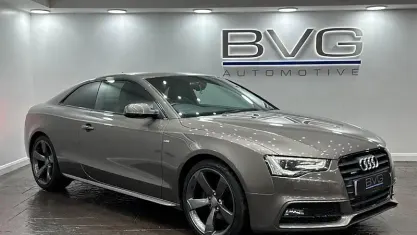 Used Audi A5 Black Edition 245 HP (180 kW) 2013 Grey Coupe