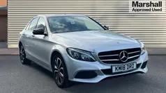 Silver Used 2018 Mercedes C220 Premium Sedan | £16,990 (Good price)
