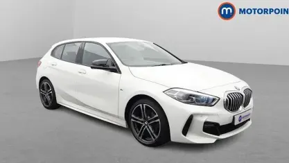 Used BMW 118 M Sport 136 HP (100 kW) 2022 White Hatchback