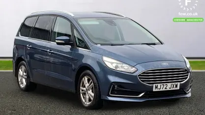 Used Ford Galaxy Titanium 150 HP (110 kW) 2021 Blue MPV