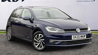 Używany VW Golf VII Edition 150 KM (110 kW) 2020 Niebieski Hatchback