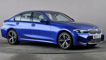 Used BMW 330e M Sport 292 HP (214 kW) 2023 Blue Sedan