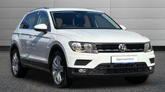 Pure white Used 2020 VW Tiguan Match SUV | £18,495 (Fair price)