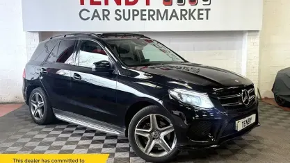 Used Mercedes GLE350 AMG line 258 HP (189 kW) 2017 Black SUV