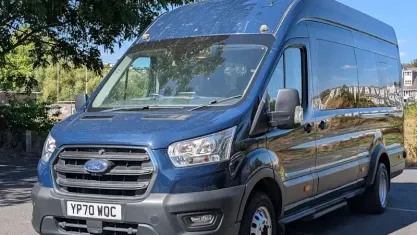 Used Ford Transit Trend 170 HP (125 kW) 2020 Blue Van