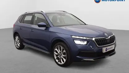 Begagnad Skoda Kamiq SE L 116 HK (85 kW) 2020 Blå SUV