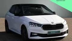 Candy white black magic pearl effect Used 2022 Skoda Fabia Colour Edition Hatchback | £14,472 (Fair price)