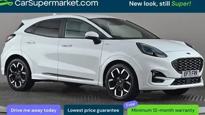 Used Ford Puma ST-Line X 125 HP (91 kW) 2022 White Hatchback