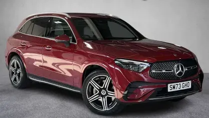 Used Mercedes GLC220 AMG line 197 HP (144 kW) 2023 Red SUV