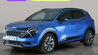 Used Kia Sportage GT-Line 230 HP (169 kW) 2022 Blue SUV