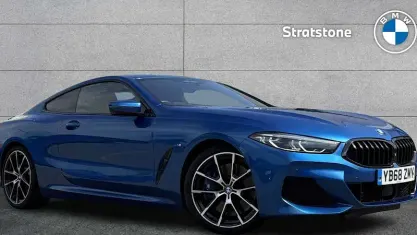 Used BMW 840 320 HP (235 kW) 2018 Blue Coupe