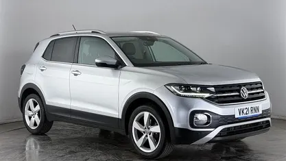 Used VW T-Cross SEL 110 HP (80 kW) 2021 Silver SUV
