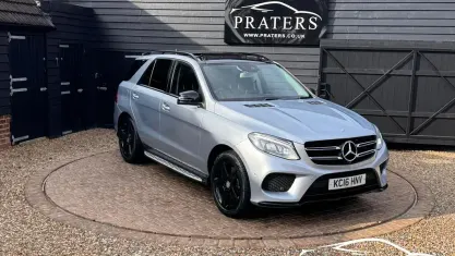 Used Mercedes GLE450 AMG Premium 367 HP (269 kW) 2016 Silver SUV