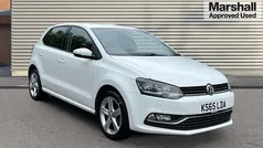 Pure white Used 2016 VW Polo SEL Hatchback | £9,690 (Fair price)