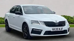 White Used 2020 Skoda Octavia vRS Hatchback | £20,417 (Fair price)