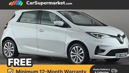 Used Renault Zoe Iconic 100 kW (136 HP) 2021 White Hatchback