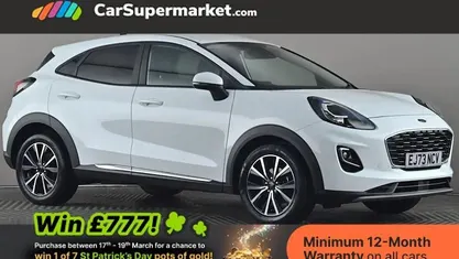 Used Ford Puma Titanium 125 HP (91 kW) 2023 White SUV